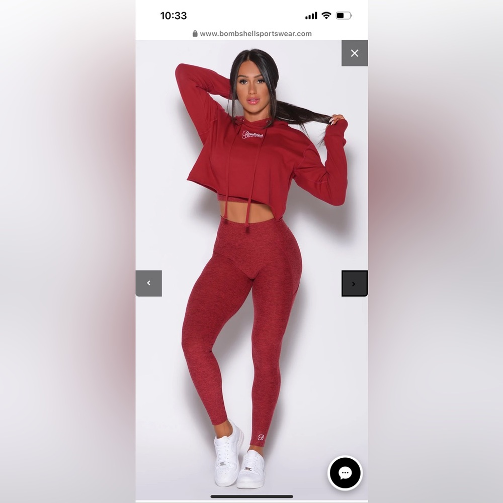 Full length bombshell contour leggings